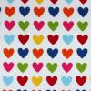FQ3794 - Wit met felle harten BRIGHT FQ