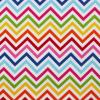 FQ3796 - Wit met felle zigzag strepen BRIGHT FQ