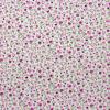 3814 - Wit met kleine roze bloemetjes