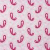3934 - Wit met roze rode paisly