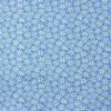 FQ4003 - Blauw met kleine witte bloemetjes FQ