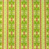 Lime met banen in wit, groen en roze bloemen en scrol FQ