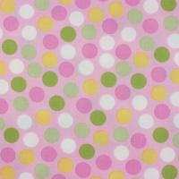 Roze met pastellen dots SPRING FQ