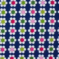 Blauw met witte bloemen ROYAL