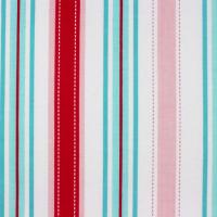 Rood wit blauw en roze streep