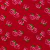 Rood met roze rode roosjes