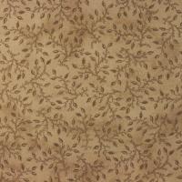 Donkerder beige met rank met botteltjes en blaadjes