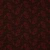FQ4480 - Rood donker met lichter paisly motiefje FQ