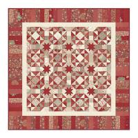 Patroon: Kaleidoscope of Stars ca. 140x140 cm