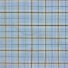 FQ4632 - Geweven iets grotere ruit blauw beige wit FQ