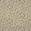 4640 - Ivoor met kleine beige bruine roosjes