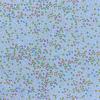 4662 - Blauw, licht, met kleine gekleurde bubbels