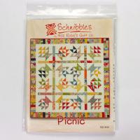 Picnic: quiltpatroon voor quilt van 86x86 cm SCHNIBBLES