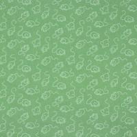 Groen met kleine muisjes