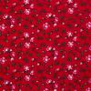 4904 - Rood met roze roosjes