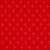 4920 - Rood met creme zwart printje