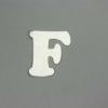 WV4922-F - Wolvilt letter F