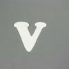 WV4922-V - Wolvilt letter V