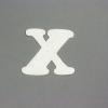 WV4922-X - Wolvilt letter X