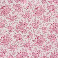 Ivoor met rood bloemenprintje