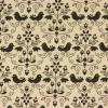 5063 - Beige met bruine vogeltjes