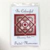 Patroon voor quilt van 1,20x1,20 m: Blooming Tale