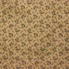 5210 - Beige met donkerblauw bloemetje