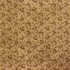 5212 - Beige met donkerrood bloemetje