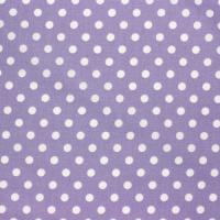 Lila met witte polkadot