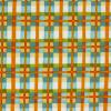 FQ5249 - Oranje blauw en groene ruit FQ