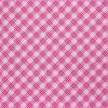 5252 - Roze witte schuine geprinte ruit