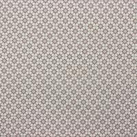 Wit (bijna) met klein taupe printje