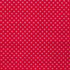 5423 - Rood met kleine bloemetjes wit hartje