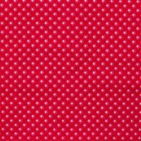 Rood met kleine bloemetjes wit hartje
