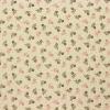 5537-1 - Ivoor met bruin en roze bloemetjes
