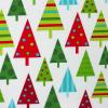 5597 - Wit met kerstbomen