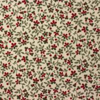 Ivoor met klein rood bloemetje