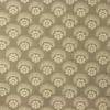 5621 - Grijs beige met ivoor bloemen