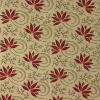 5632 - Beige met rode bladeren