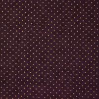Roodpaars (aubergine) met dots WINE
