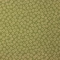 Groen met klein beige bloemetje