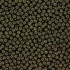 5677 - Zwart met klein beige bloemetje