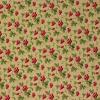 5722 - Ivoor/beige met groene blaadjes en rode vruchtjes
