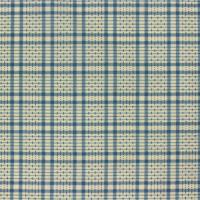 Creme met middelblauwe ruit (print)