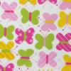 5861 - Wit met vlinders