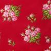 5880 - Rood met trossen roosjes