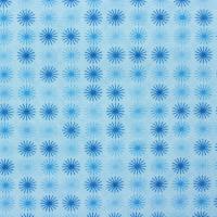 Blauw met donkerder blauwe sterretjes