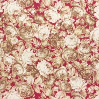 Roze met lichte roosjes