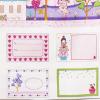 Paneel met randenen labels van Lizzy Fay 60x110 cm