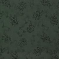Grijs met zwarte scrol/paisley van puntjes